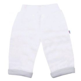 Luxusní dětské zimní tepláčky New Baby Snowy collection Bílá | 68 (4-6m)