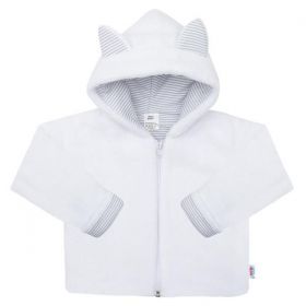 Luxusní dětský zimní kabátek s kapucí New Baby Snowy collection Bílá | 56 (0-3m), 62 (3-6m), 68 (4-6m), 74 (6-9m), 80 (9-12m), 86 (12-18m)