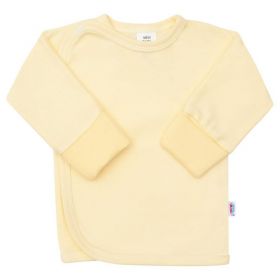 Kojenecká košilka s bočním zapínáním New Baby žlutá Žlutá | 50, 68 (4-6m)