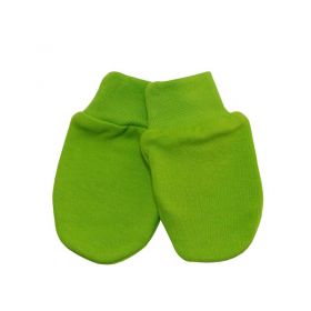 ESITO Rukavice bavlna jednobarevné sytá zelená 56