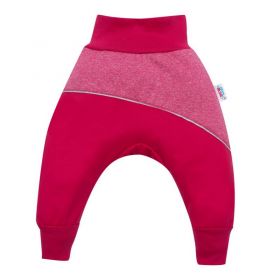 Softshellové kojenecké kalhoty New Baby růžové | 68 (4-6m), 74 (6-9m), 86 (12-18m), 98 (2-3r)