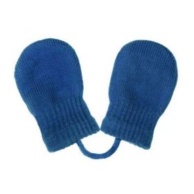 Dětské zimní rukavičky New Baby modré | 56 (0-3m)