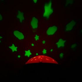 Kolotoč nad postýlku se světelným projektorem Baby Mix red
