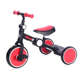TRICYCLE BUZZ BLACK&RED FOLDABLE