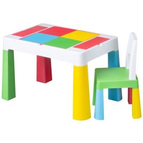 Dětská sada stoleček a židlička Multifun multicolor
