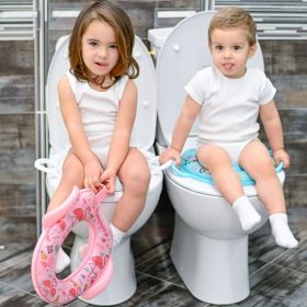 Měkké dětské sedátko na WC s držadly Lorelli AUTO RED