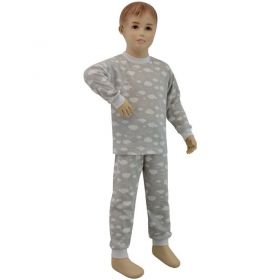 ESITO Dětské pyžamo šedý obláček vel. 80 - 110 obláček šedá 86
