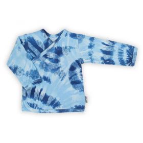 Kojenecká bavlněná košilka Nicol Tomi modrá | 56 (0-3m), 62 (3-6m), 68 (4-6m)