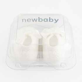 Kojenecké krajkové capáčky New Baby béžová 0-3 m