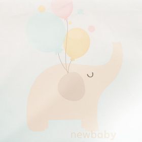 Dětské rozkládací křeslo New Baby Elephant béžová