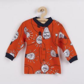 Kojenecký bavlněný kabátek New Baby skvělý nápad Oranžová
