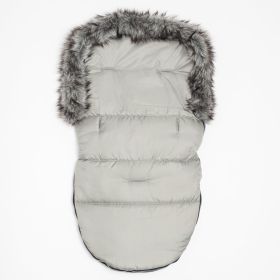 Zimní fusak New Baby Lux Fleece grey