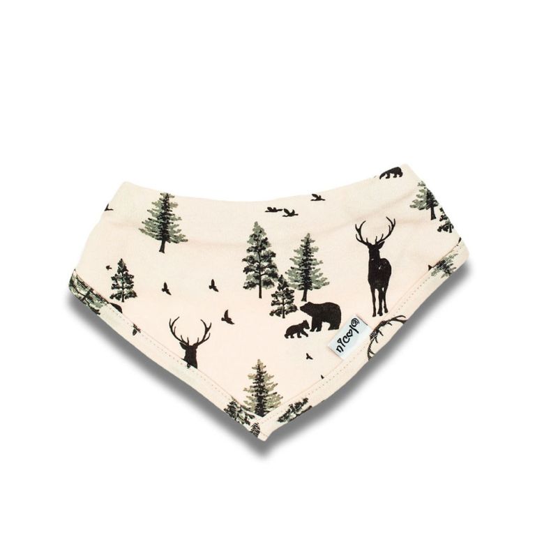 Kojenecký bavlněný šátek na krk Nicol Bambi Béžová