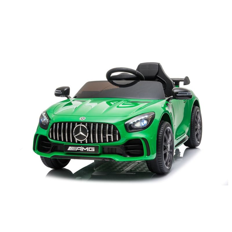 Elektrické autíčko BABYMIX Mercedes-Benz GTR-S AMG green BABY MIX