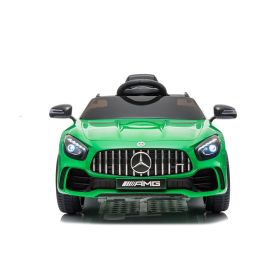 Elektrické autíčko BABYMIX Mercedes-Benz GTR-S AMG green BABY MIX
