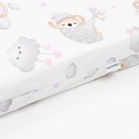 Dětská pěnová matrace New Baby STANDARD 120x60x6 cm koala růžová