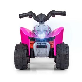 Elektrická čtyřkolka Milly Mally Honda ATV růžová
