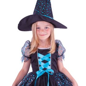 Dětský kostým čarodějnice Agáta (S) RAPPA