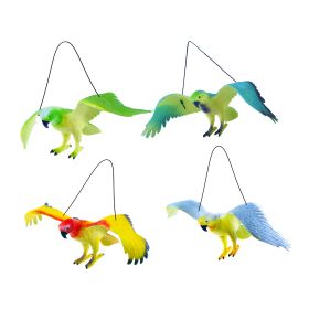 Papoušci se zvukem 4 druhy 12 x 30 cm RAPPA