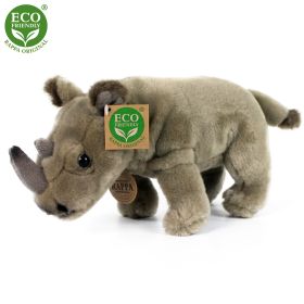 Plyšový nosorožec stojící 23 cm ECO-FRIENDLY RAPPA