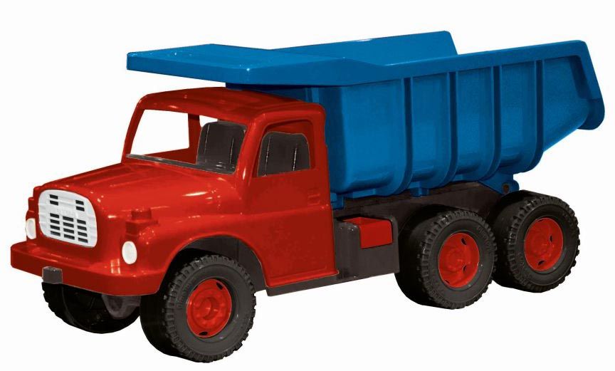 Auto Tatra 148 modro-červená plastová DINO Toys