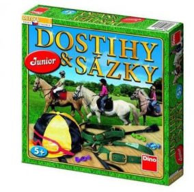 Hra Dostihy a sázky JUNIOR DINO Toys