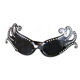 Karnevalové brýle Lady G černé RAPPA
