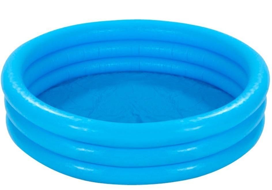 Nafukovací bazén modrý 168 x 38 cm Intex