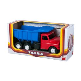 Auto Tatra 148 modro-červená plastová 30cm DINO Toys