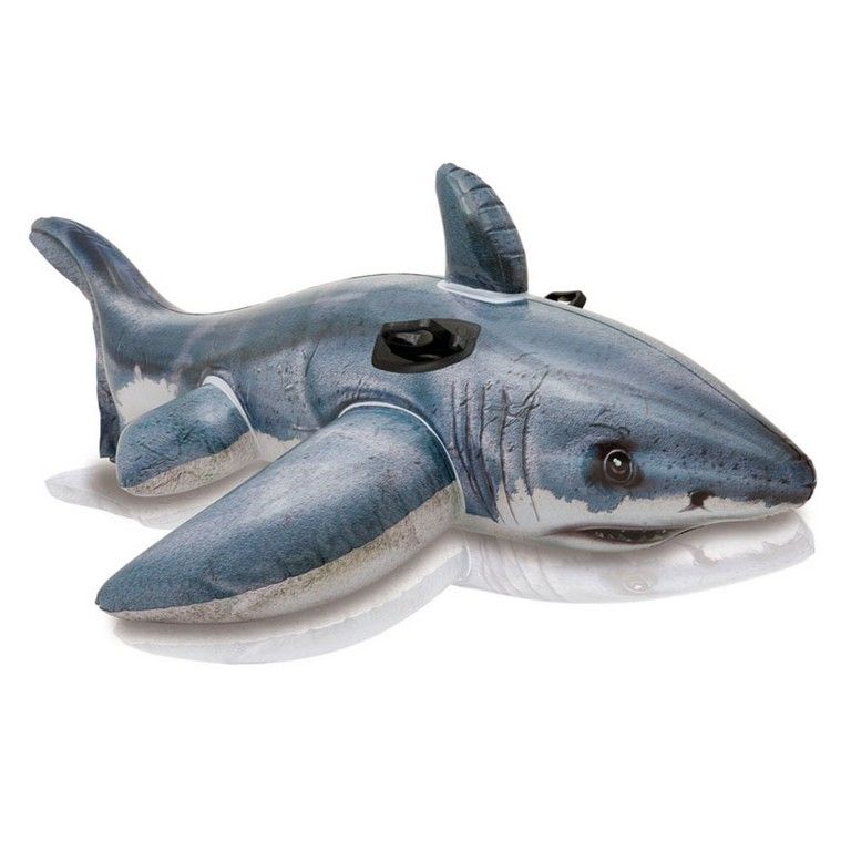Nafukovací hopsadlo žralok 173 x 107 cm Intex