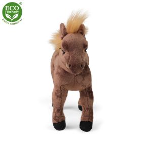 Plyšový kůň hnědý 29 cm ECO-FRIENDLY RAPPA