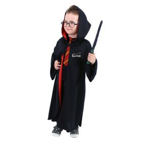 Dětský kouzelnický plášt s kapucí a brýlemi RAPPA