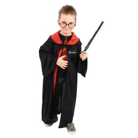Dětský kouzelnický plášt s kapucí a brýlemi RAPPA