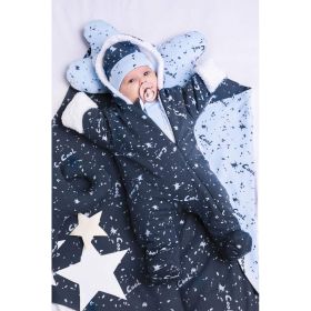 Zimní kojenecký overal Nicol Max dark Modrá