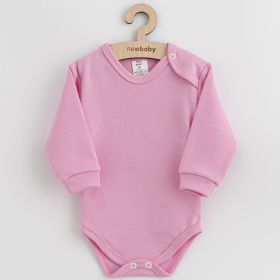 Kojenecké bavlněné body New Baby Casually dressed růžová | 56 (0-3m), 62 (3-6m), 68 (4-6m), 74 (6-9m), 80 (9-12m), 86 (12-18m)
