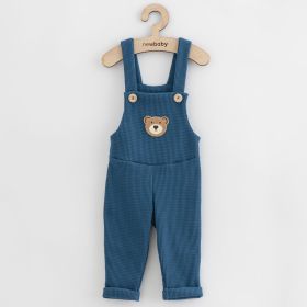 Kojenecké lacláčky New Baby Luxury clothing Oliver modré | 56 (0-3m), 62 (3-6m), 68 (4-6m), 74 (6-9m), 80 (9-12m), 86 (12-18m), 92 (18-24m)