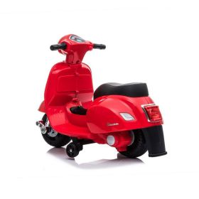 Dětská elektrická motorka Baby Mix Vespa červená