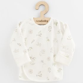 Kojenecká košilka s bočním zapínáním New Baby Zoe Bílá | 50, 56 (0-3m), 62 (3-6m), 68 (4-6m)