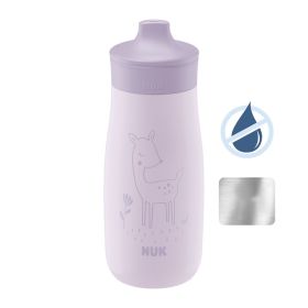 Dětská láhev NUK Mini-Me Sip nerez 300 ml purple
