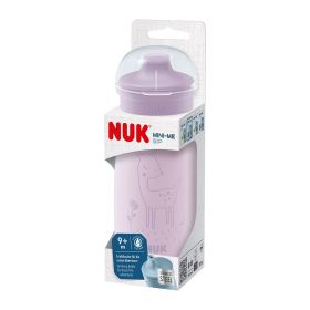Dětská láhev NUK Mini-Me Sip nerez 300 ml purple