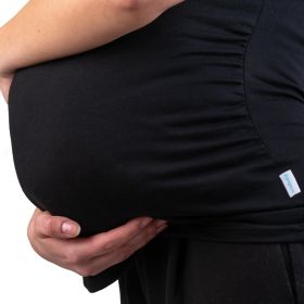 Těhotenské tričko New Baby černá Černá | L, M, S, XL