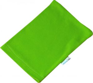 ESITO Žínka bavlna úplet Jersey sytá zelená 19x14 cm