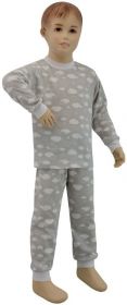 ESITO Dětské pyžamo šedý obláček vel. 80 - 110 obláček šedá 86