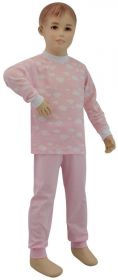 ESITO Dívčí pyžamo růžový obláček vel. 80 obláček růžová 80