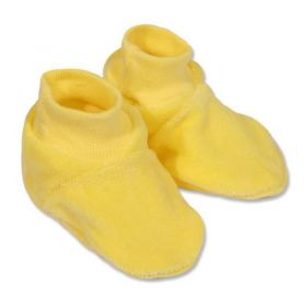 Dětské bačkůrky New Baby žluté Žlutá | 62 (3-6m)